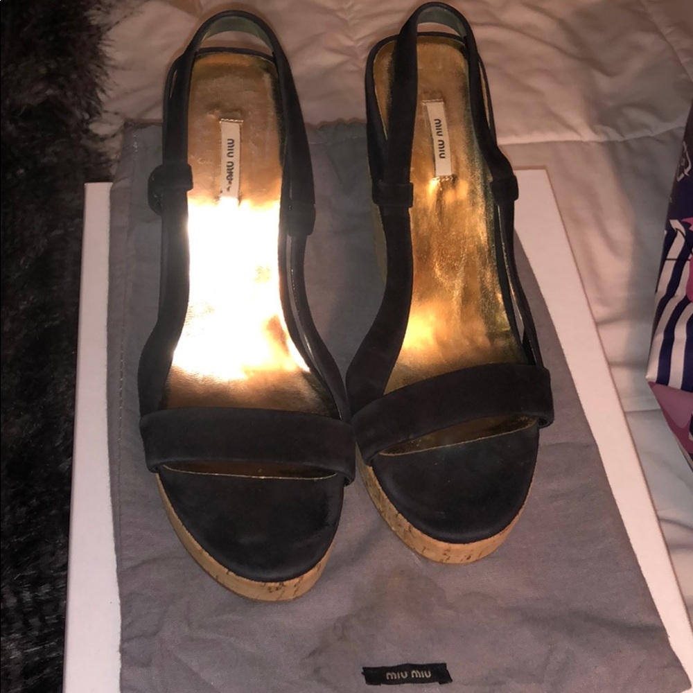 Miu Miu wedges